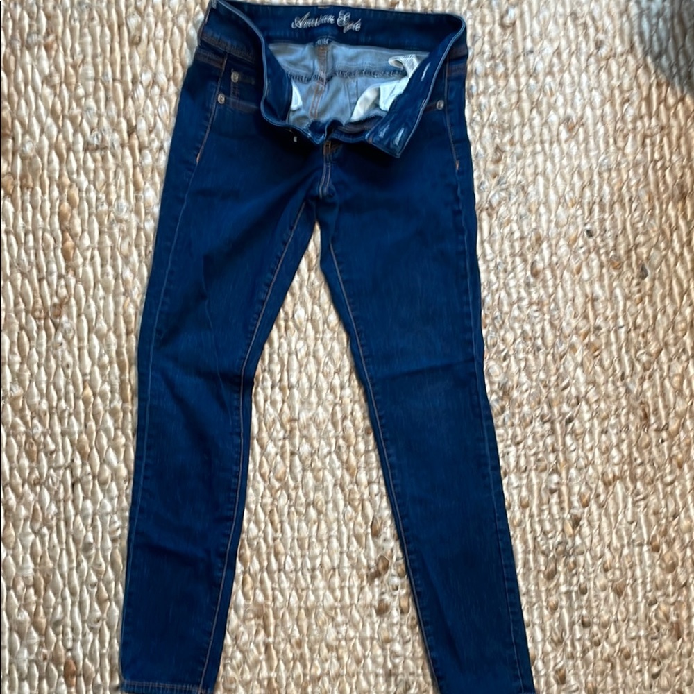 American Eagle Skinny Stretch Women's Blue Jeans